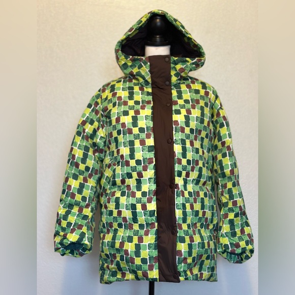MARNI X UNIQLO Down Jacket Women’s Oversized - Picture 1 of 7